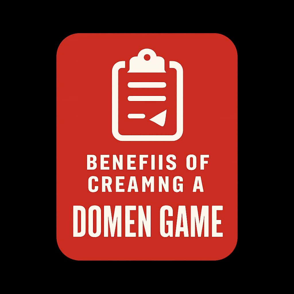 An icon representing the benefits of creating a Domen Game account.