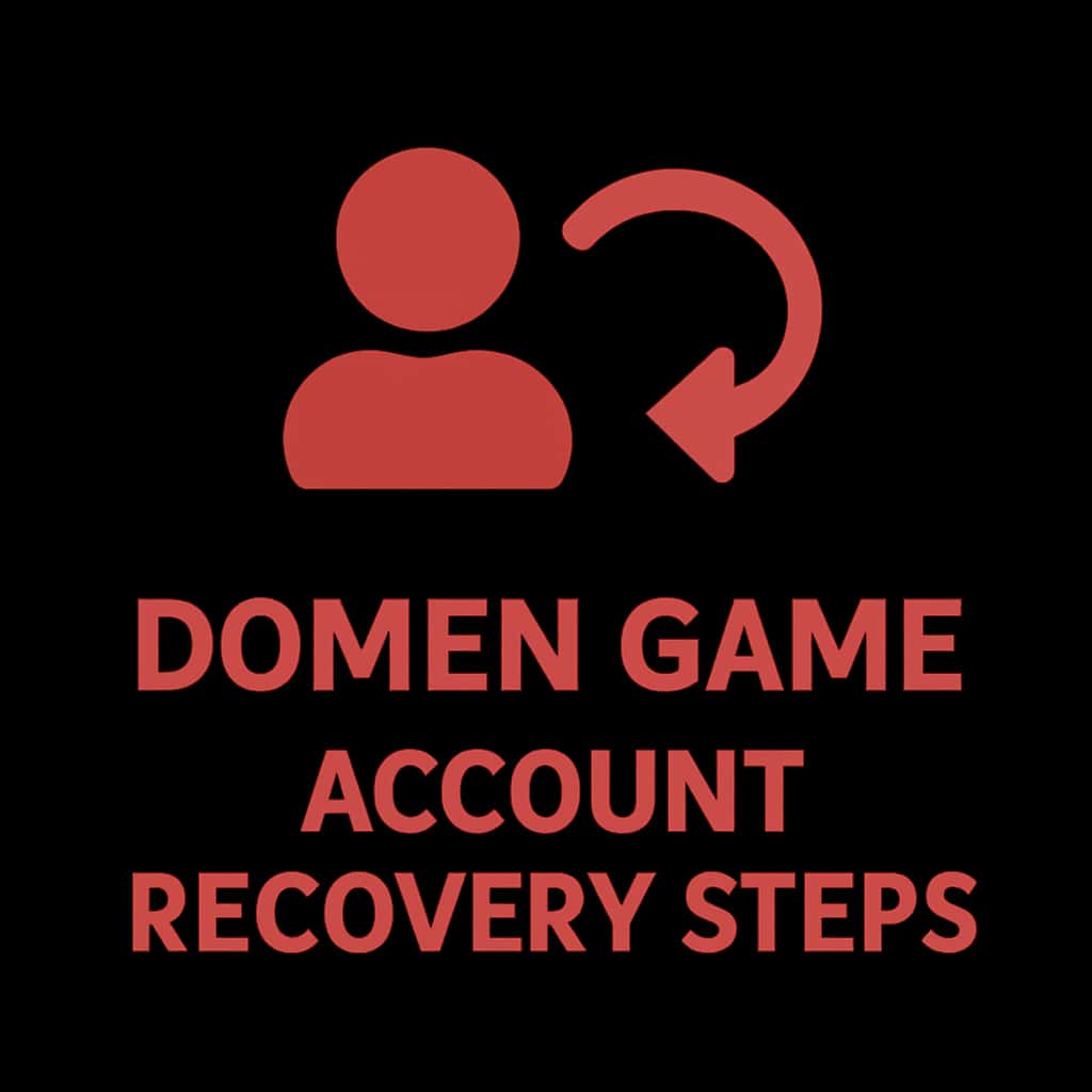 Icon representing Domen Game Account Recovery Steps.