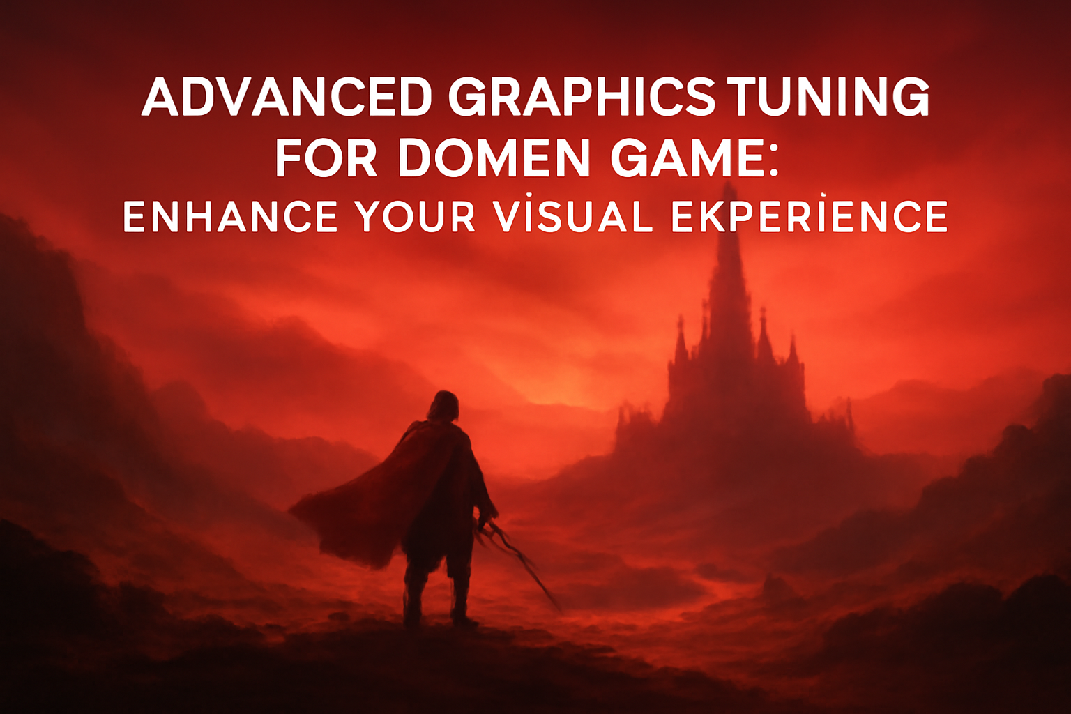 An informative scene illustrating how to fix login issues for Domen Game.