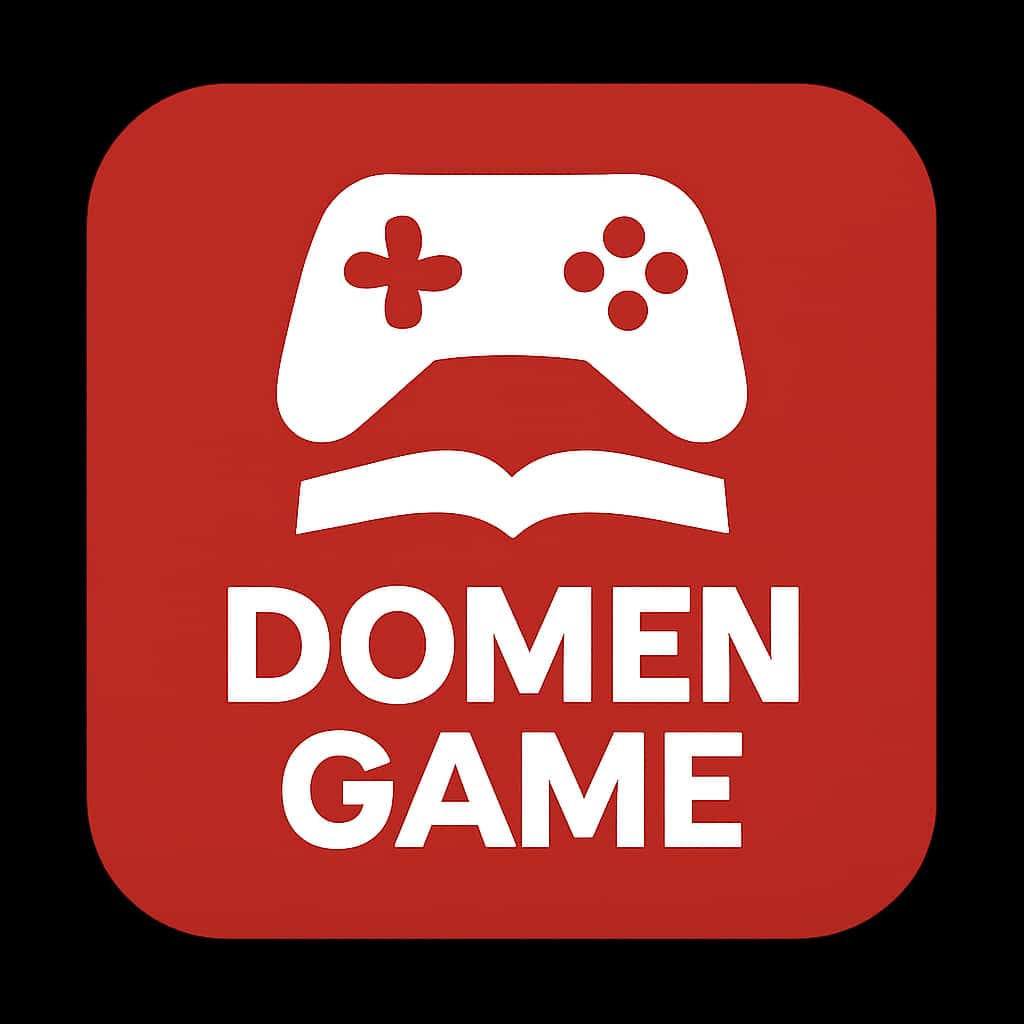 A badge representing the Domen Game App Download Guide.