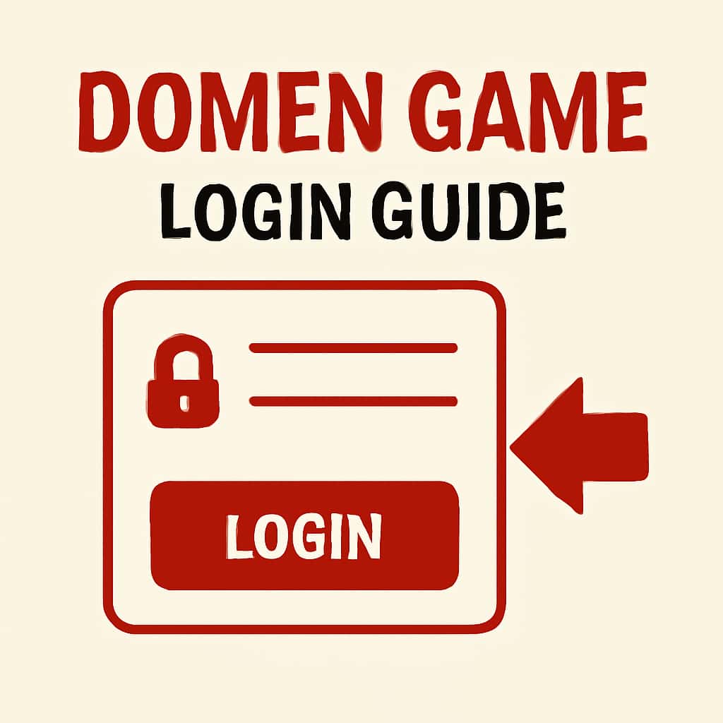 An educational diagram related to the Domen Game Login process.