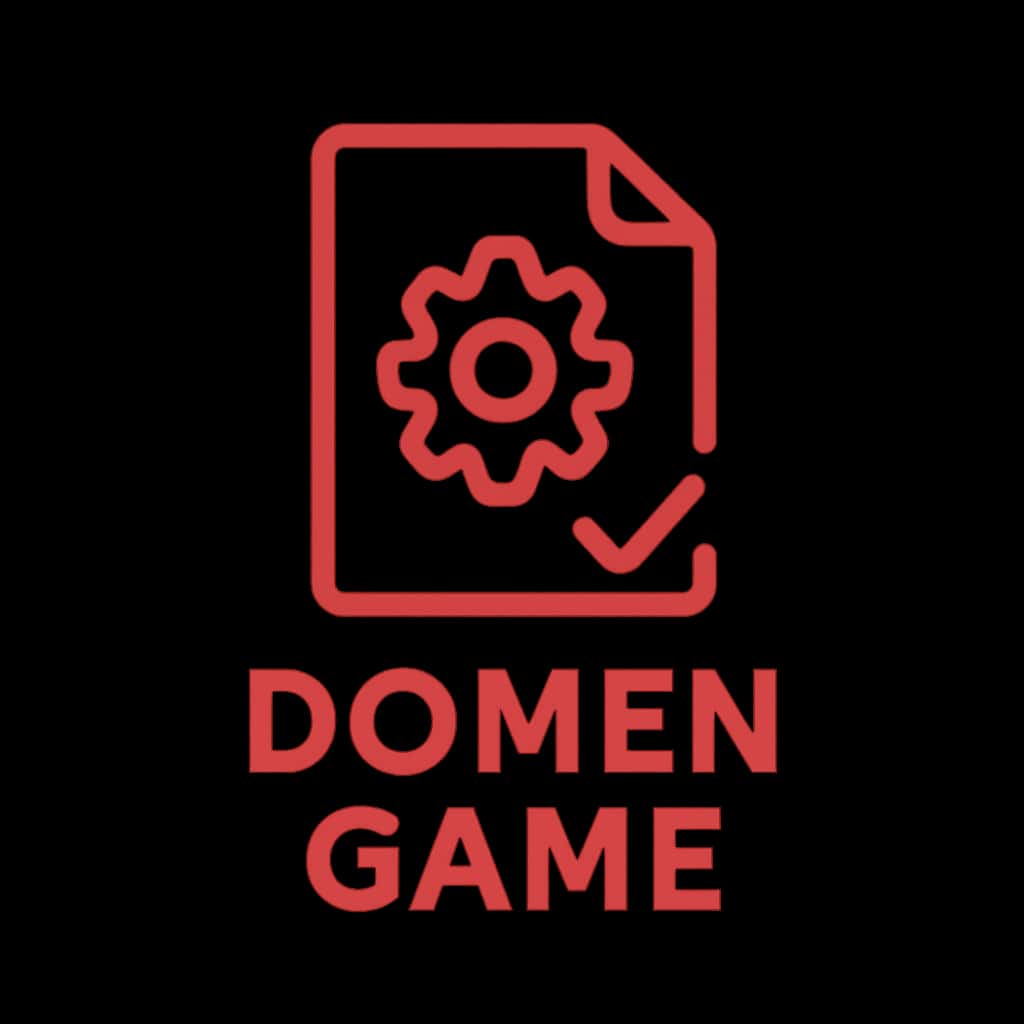 A badge representing account optimization for Domen Game.