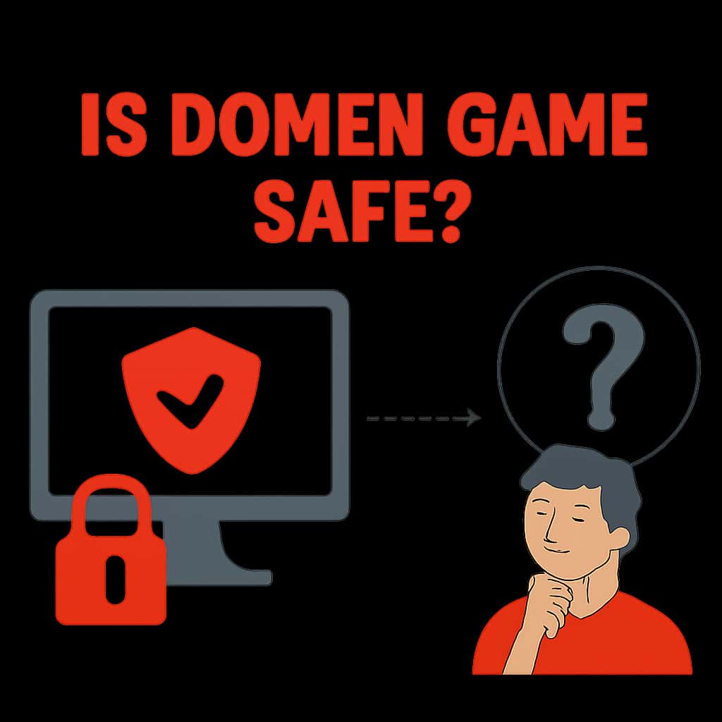 An educational diagram on the safety protocols of Domen Game.